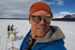 Guide Matti Holmgren at Jokkmokkguiderna, Sweden Lapland.