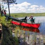 Self-guided Canoe Package from Kvikkjokk to Jokkmokk